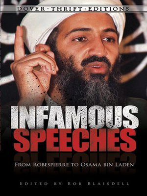 cover image of Infamous Speeches